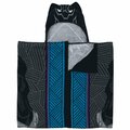 Kd Mueble Cosplay Hooded Poncho Towel, Black & Blue KD3076234